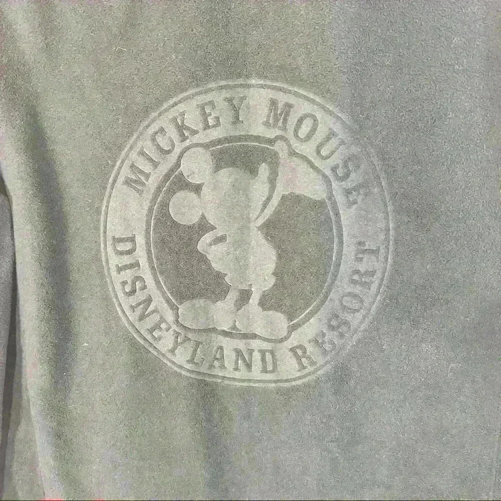 Disney Park DisneyLand Resort 1955 Mickey Mouse Fleece Jacket Black Unisex Sz L - Picture 5 of 10